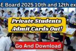 CBSE Board 2025 10th and 12th exams