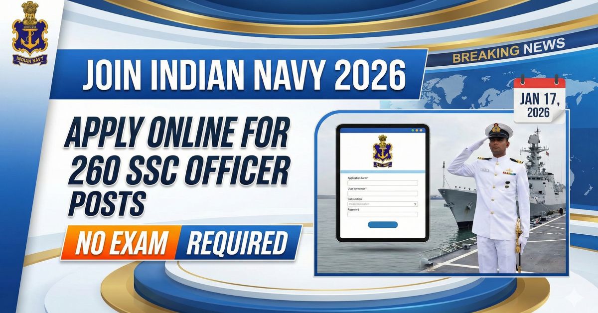 Join Indian Navy 2026