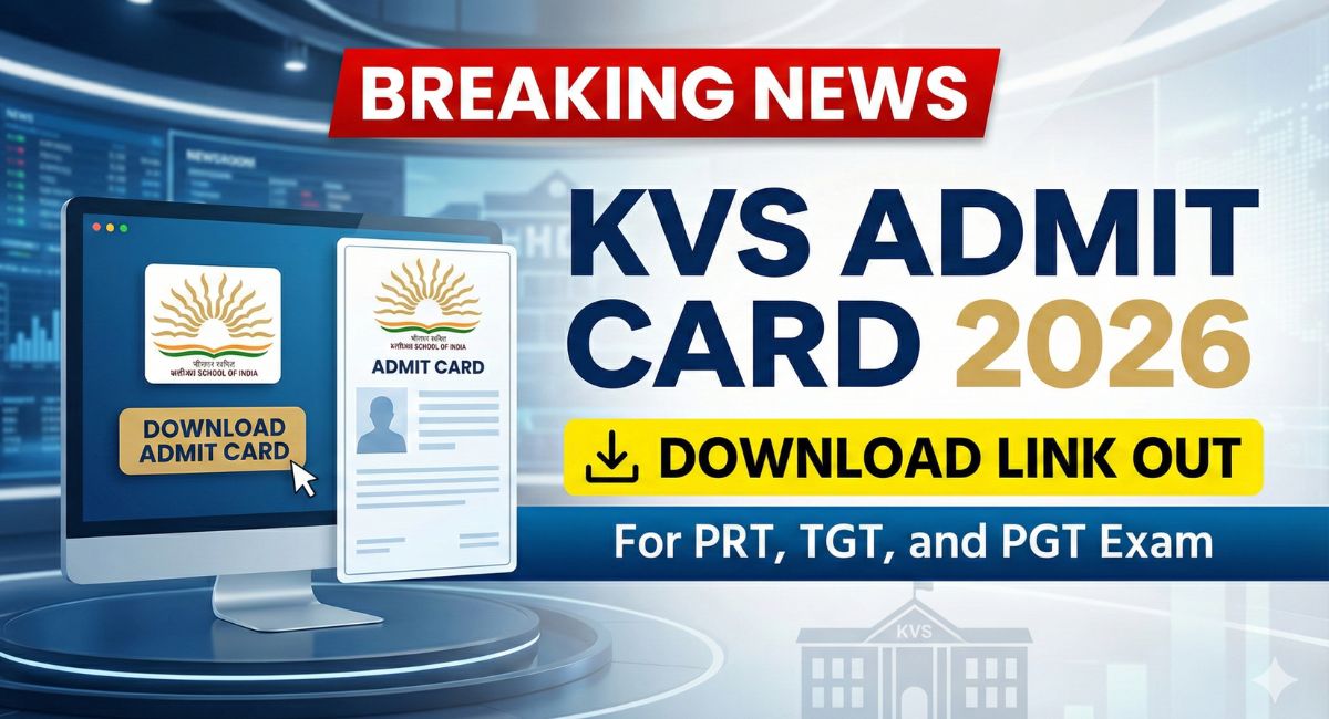 KVS Admit Card 2026