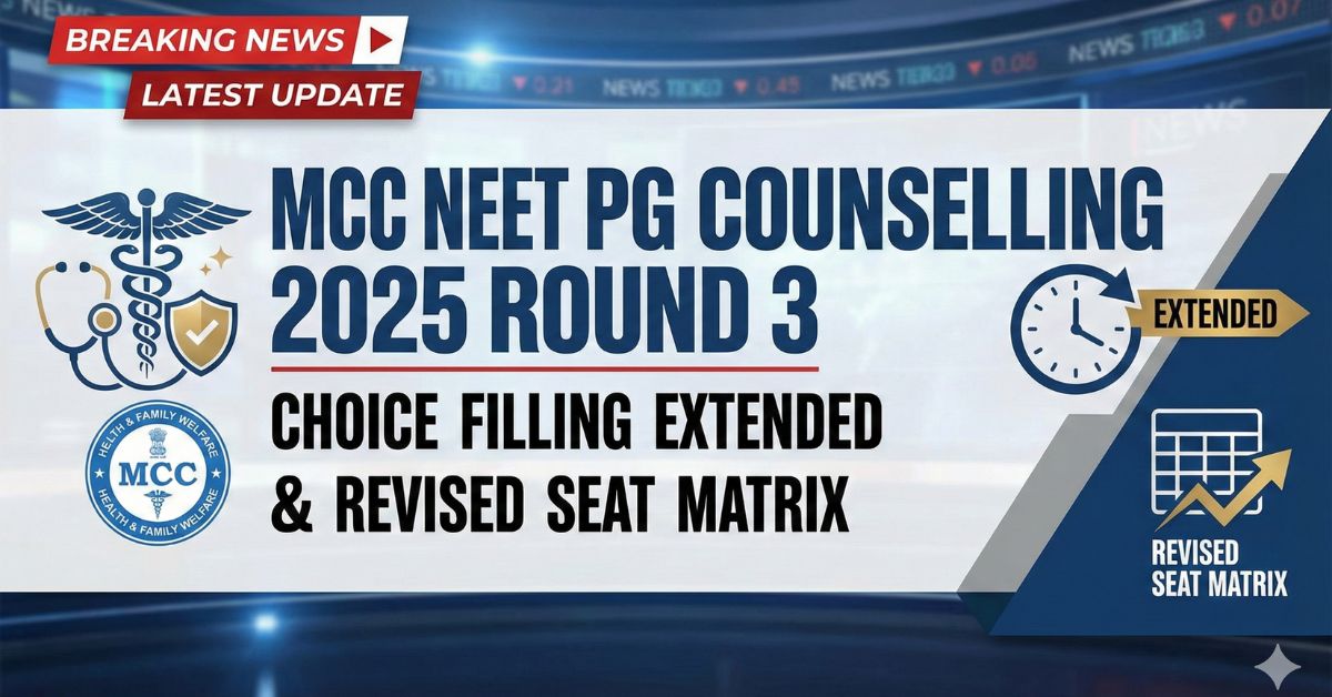 MCC NEET PG Counselling