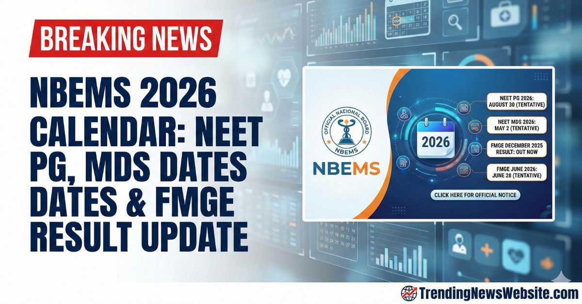 NBEMS 2026 Calendar