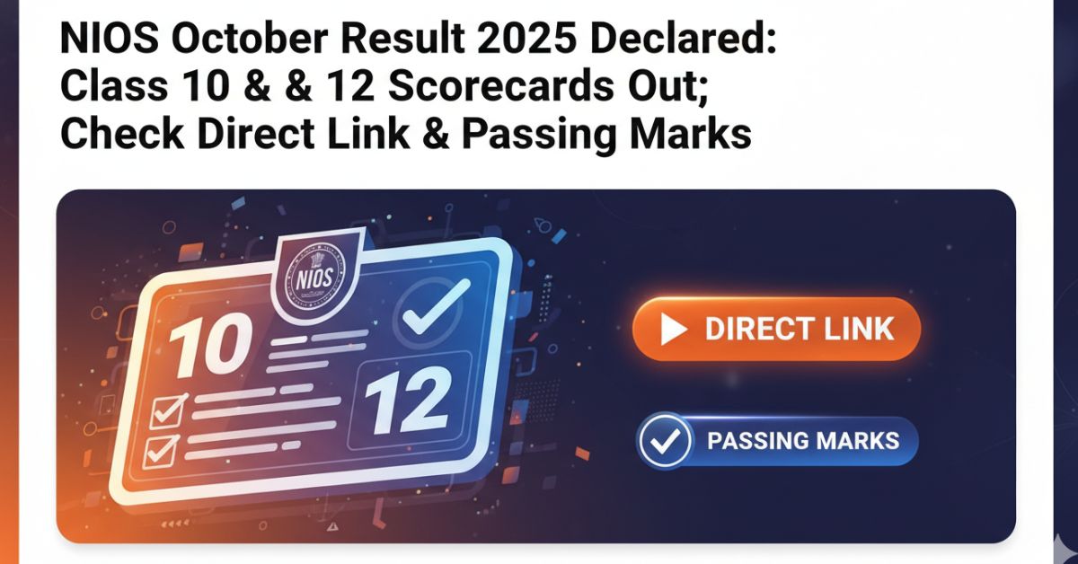 NIOS October Result