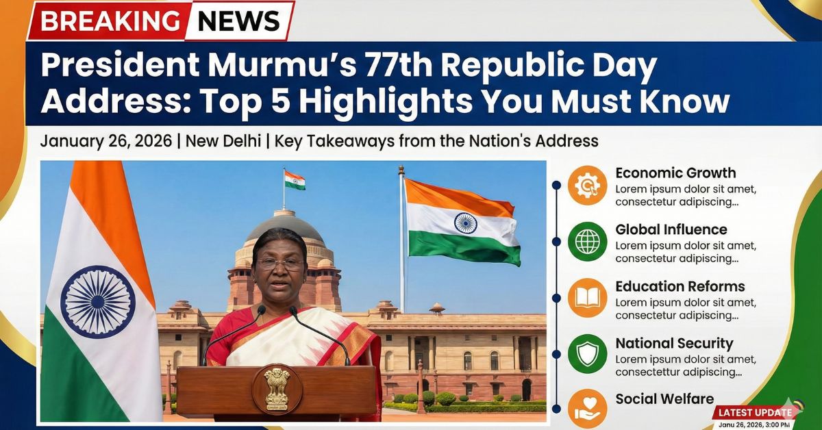 President Murmu’s 77th Republic Day