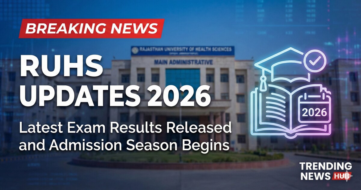 RUHS Updates 2026 Latest Exam Results Released and Admission Season Begins