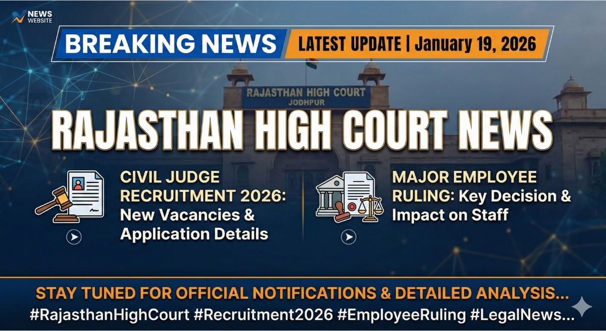 Rajasthan High Court News