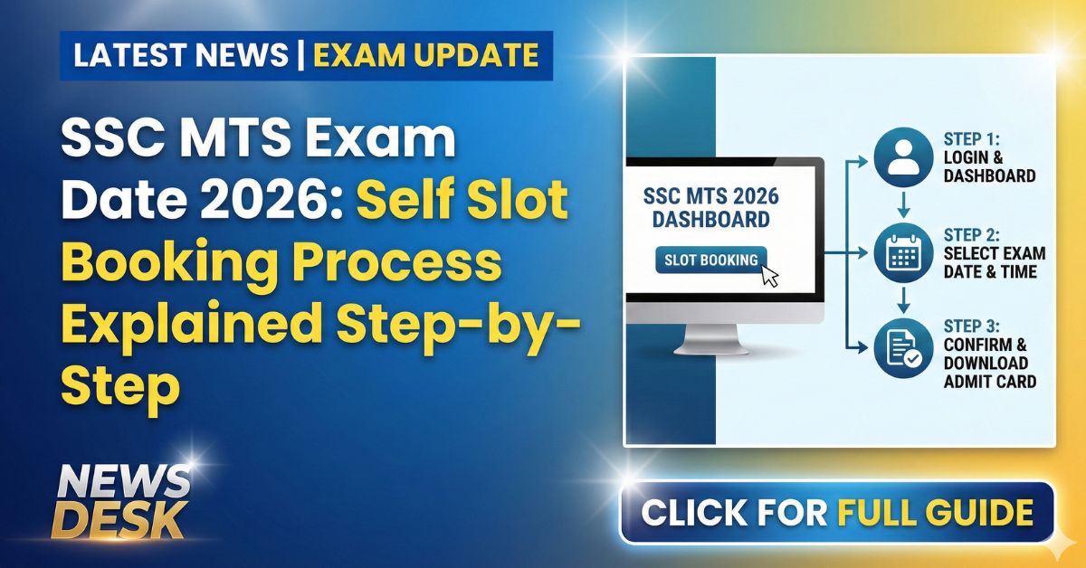SSC MTS Exam Date
