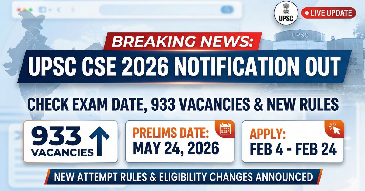UPSC CSE 2026